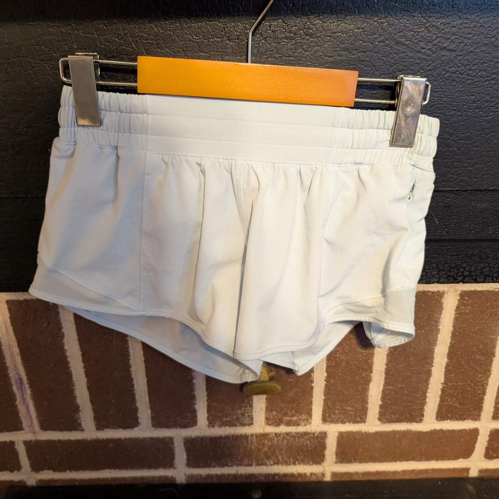lululemon athletica Blue Gray Women's Running Shorts